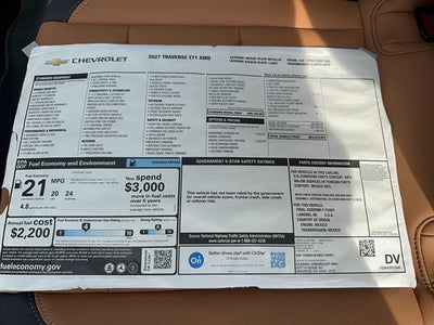2027 Chevrolet Traverse Z71