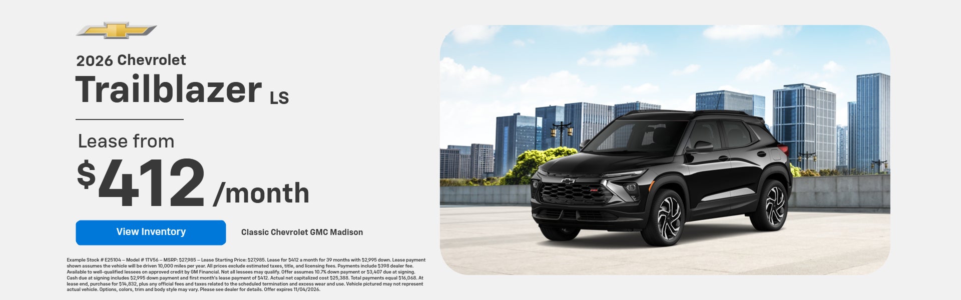 2026 Chevrolet Trailblazer LS